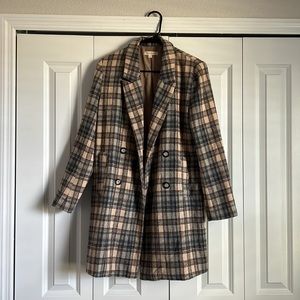Shop Stevie Plaid Coat